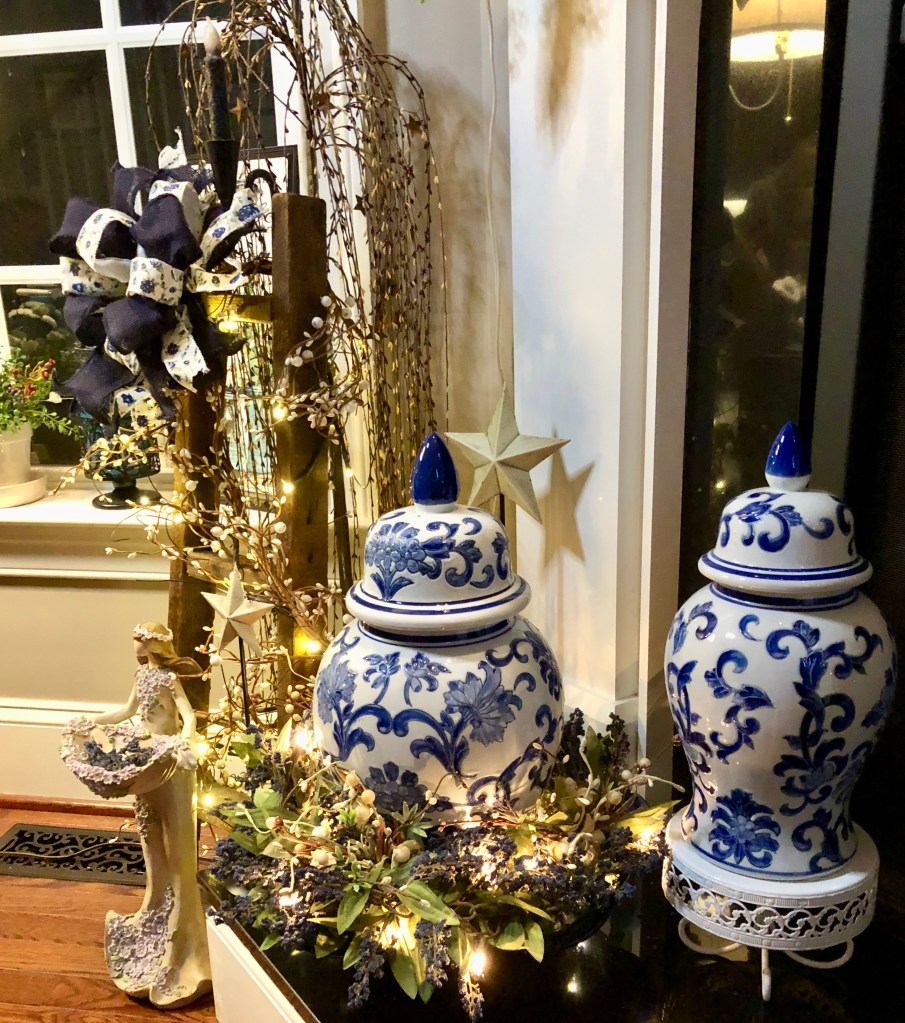 My Blue & White Cottage Decor – ⚜️ Arlynn's Country Craft Corner ⚜️